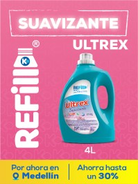 Refill Suavizante Ultrex 4 L
